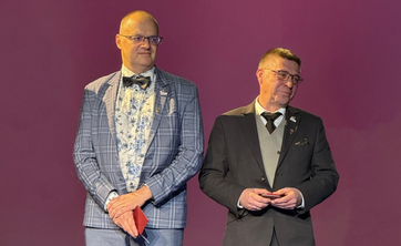 Od lewej: dr inż. A. Stec, dr inż. G. Błąd,