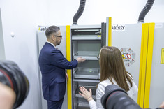 Uroczyste otwarcie Magazynu Odczynników i Odpadów Chemicznych